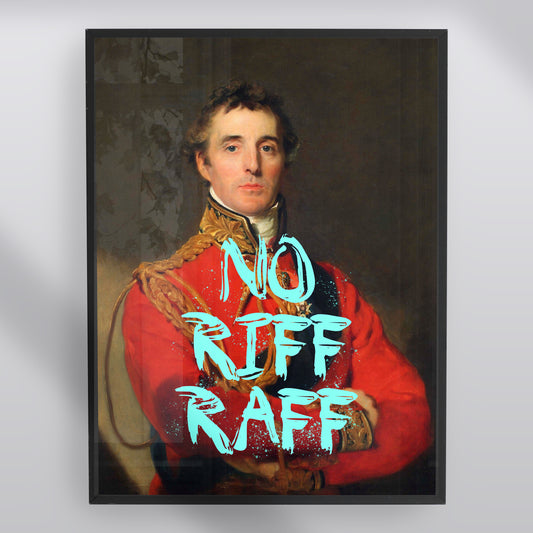 No Riff Raff Urban Graffiti Print